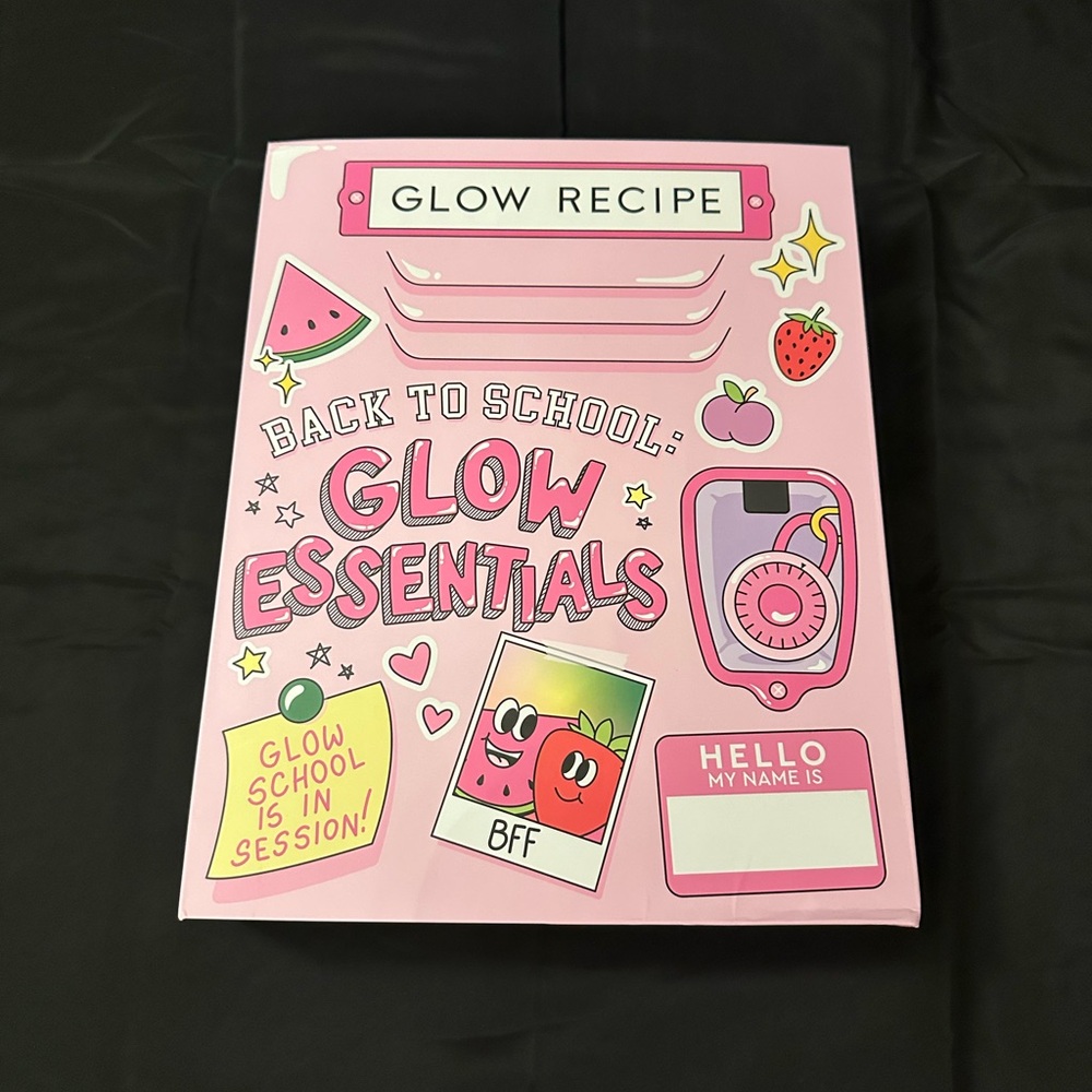 Glow Recipe Limited Edition Back To School: Glow Essentials Kit Keepsake Box